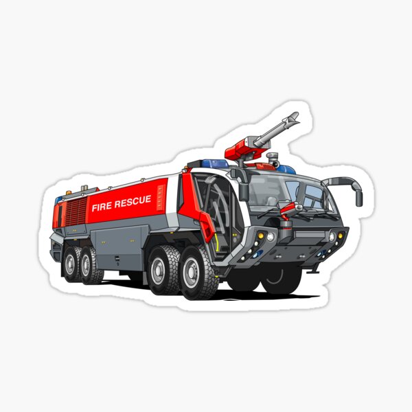 Item preview, Fire engine for airport, designed and sold by Fingolfins Welt.