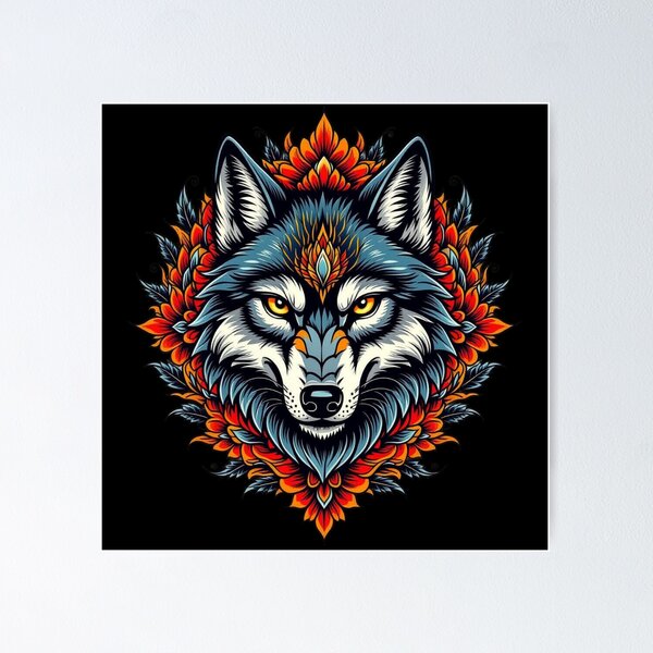Item preview, Wolf Art Design designed and sold by Planetporridge.