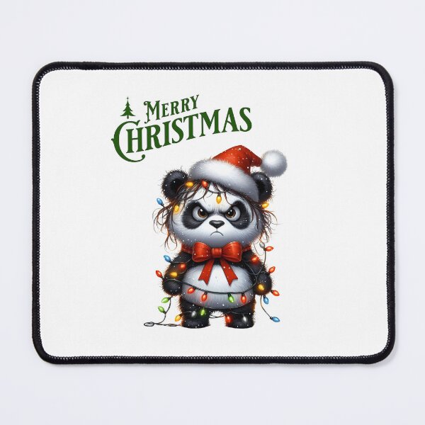 Item preview, Angry Panda Christmas Gift designed and sold by ByDesign61.