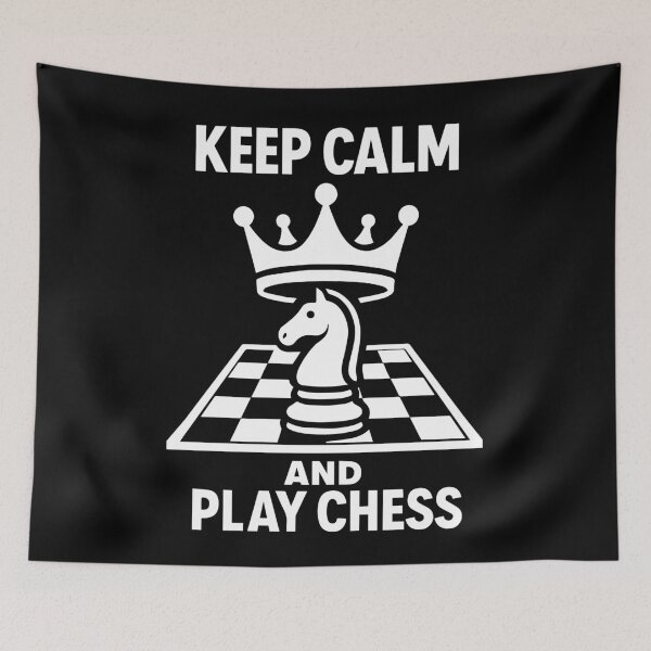 Item preview, Keep Calm And Play Chess Funny Chess Lovers designed and sold by LuminOrb.