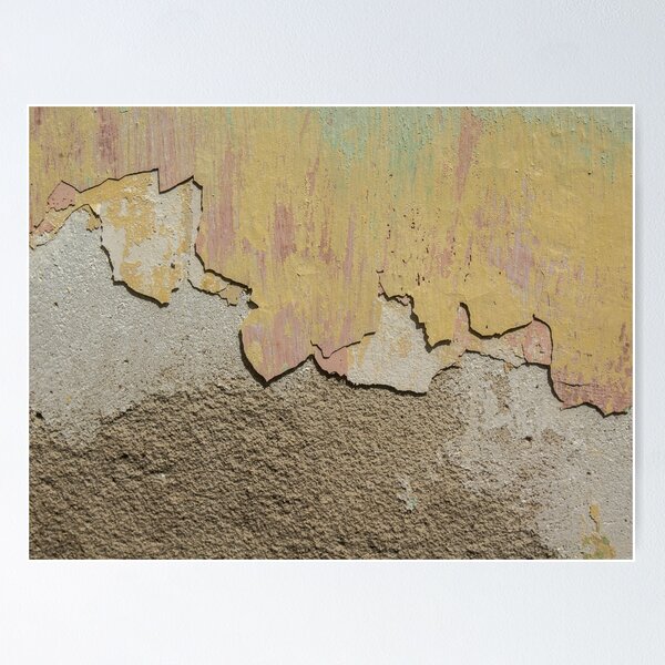 Item preview, old peeling wall with several layers of paint designed and sold by felipequeiroz.