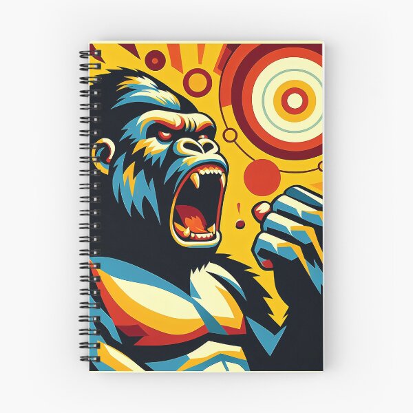 Item preview, Primal Roar: Pop Art Gorilla designed and sold by DreamMandalas.