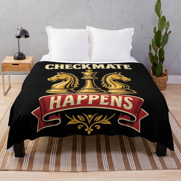 Item preview, Checkmate Happens Chess Player Board Game funny designed and sold by LuminOrb.
