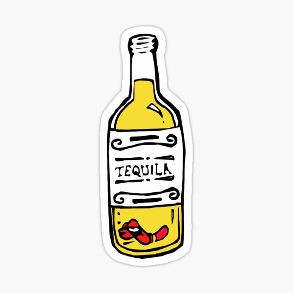 “Tequila Sticker!” Sticker for Sale by phandiltees | Redbubble