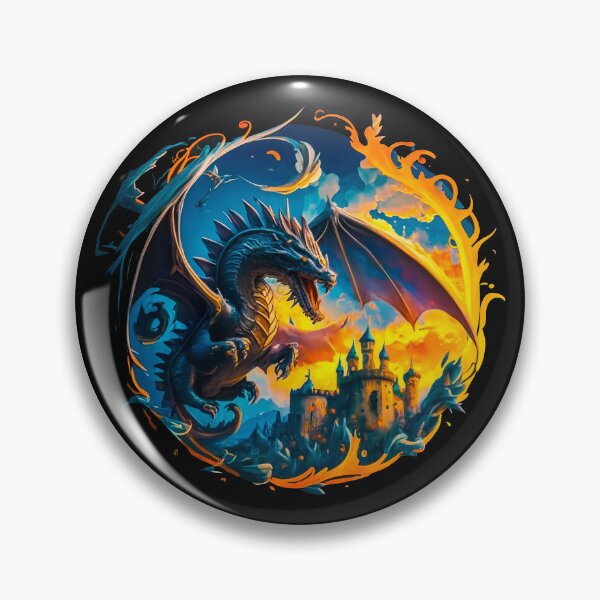 Item preview, Castle of the Dragon King designed and sold by Angry Swan Designs.