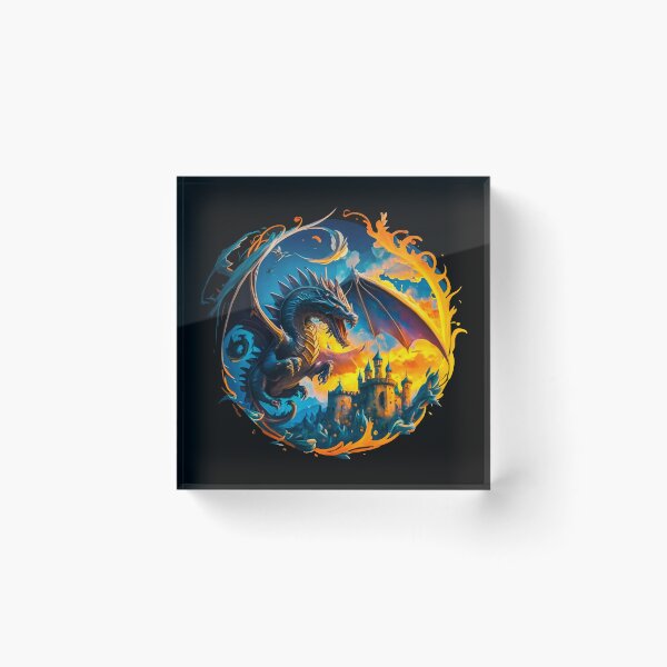 Item preview, Castle of the Dragon King designed and sold by Angry Swan Designs.