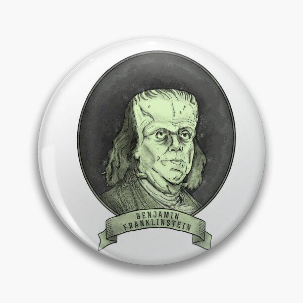 Item preview, Benjamin Franklinstein designed and sold by JemFlash.