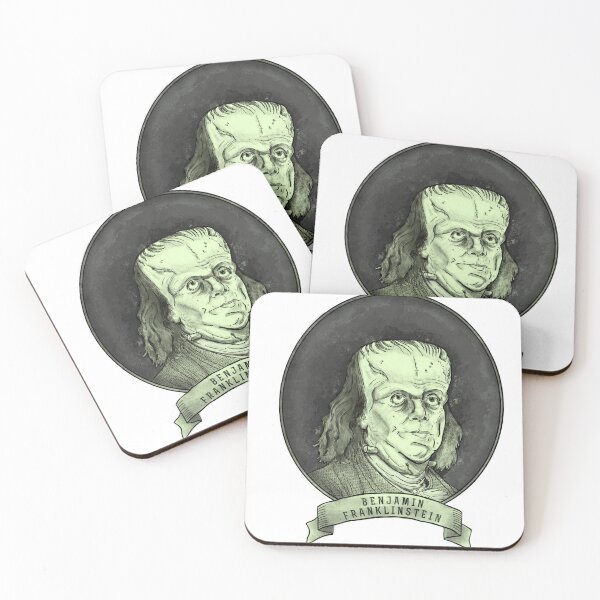 Item preview, Benjamin Franklinstein designed and sold by JemFlash.