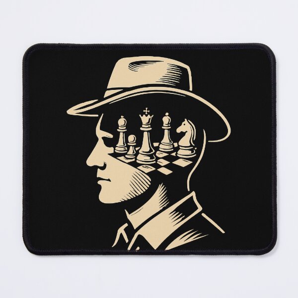Item preview, Chess Player Mind Board Game Men Women designed and sold by LuminOrb.