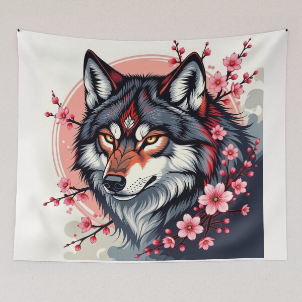 Item preview,  Flower Wolf Art Design designed and sold by Planetporridge.
