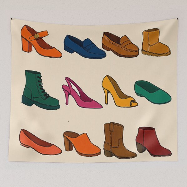 Item preview, Colorful variety of shoes designed and sold by Sigtrix.