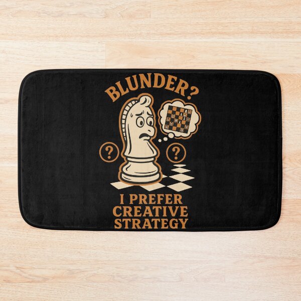 Item preview, Blunder Creative Strategy Chess Player designed and sold by LuminOrb.