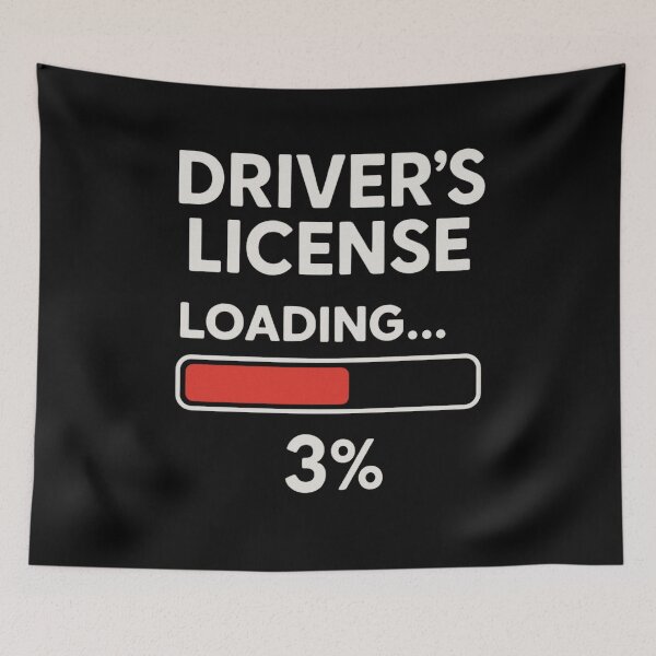 Item preview, Driver's License Loading... 3% – Funny Teen Life Desing designed and sold by Teenomix.