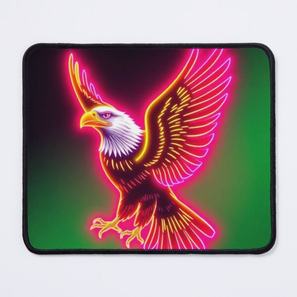 Item preview, neon colors with eagle designed and sold by Dogandesighn.