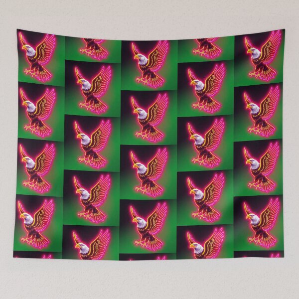 Item preview, neon colors with eagle designed and sold by Dogandesighn.