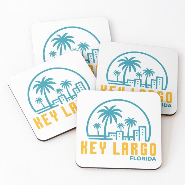 Item preview, Key Largo - Florida (with Yellow Wording) designed and sold by VelvetRoom.