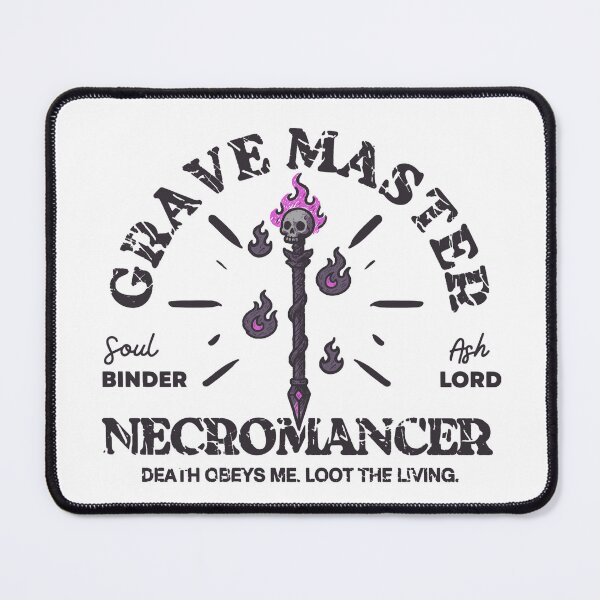 Item preview, Grave Master Necromancer – Soul Binder, Ash Lord designed and sold by KomixsDesign.