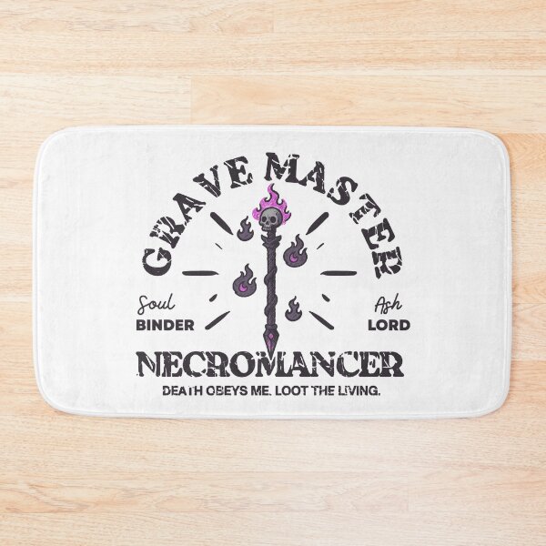 Item preview, Grave Master Necromancer – Soul Binder, Ash Lord designed and sold by KomixsDesign.