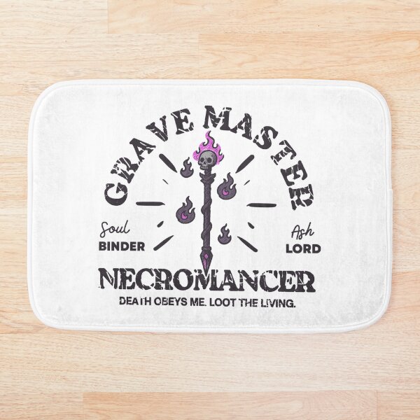 Item preview, Grave Master Necromancer – Soul Binder, Ash Lord designed and sold by KomixsDesign.