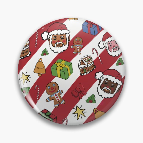 Item preview, Festive Christmas Pattern - Merry Everything - red stripes designed and sold by Micki Moxie.