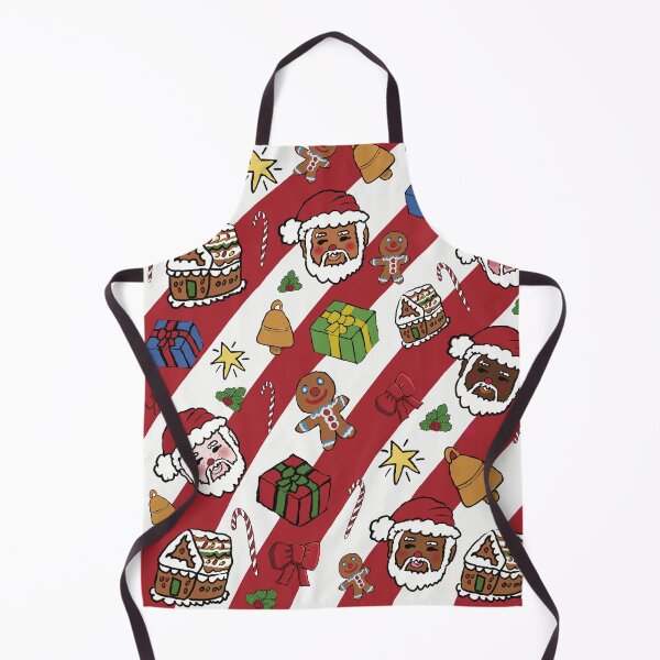 Item preview, Festive Christmas Pattern - Merry Everything - red stripes designed and sold by Micki Moxie.