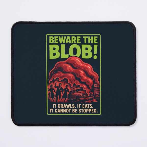 Item preview, The Blob 1958 Retro Horror Movie Art designed and sold by Retr0Tshirts.
