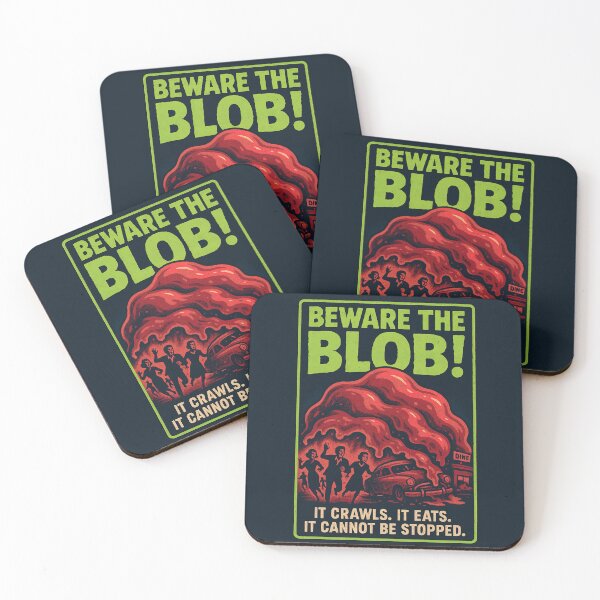 Item preview, The Blob 1958 Retro Horror Movie Art designed and sold by Retr0Tshirts.