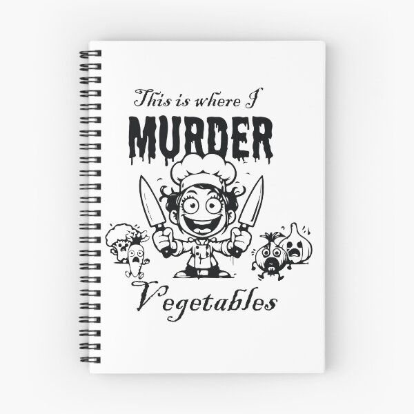 Item preview, This Is Where I Murder Vegetable designed and sold by HarrisStudio.