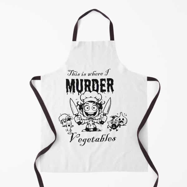 Item preview, This Is Where I Murder Vegetable designed and sold by HarrisStudio.