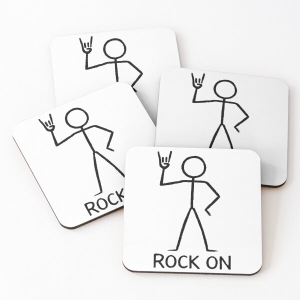 Item preview, ROCK ON - Hand Gesture Silhouette Icon designed and sold by AFernandesDSG.
