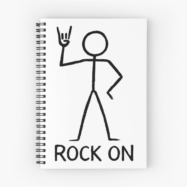 Item preview, ROCK ON - Hand Gesture Silhouette Icon designed and sold by AFernandesDSG.
