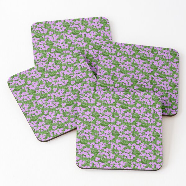 Item preview, Pink Vinca Flower Seamless Pattern – Tropical Garden Style designed and sold by Kanlaya23.