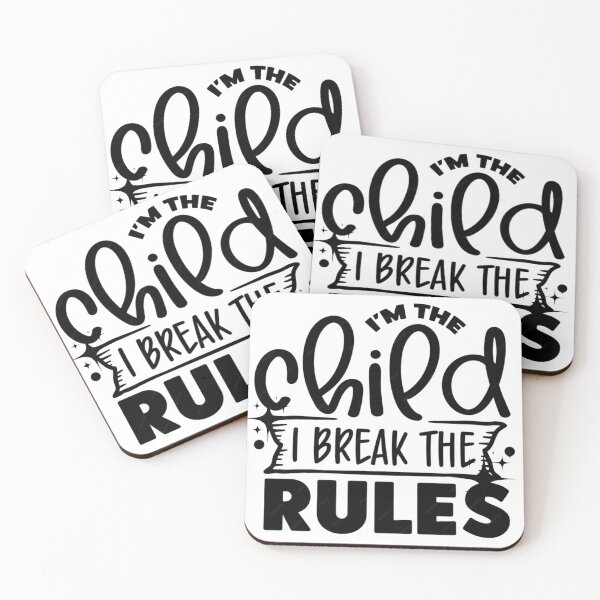Item preview, Child Break the Rules designed and sold by HanaiPrint.