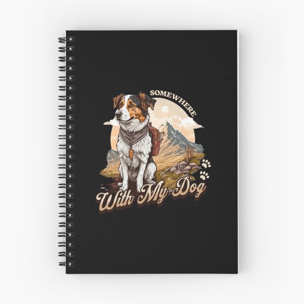 Item preview, Somewhere With My Dog Camping Collie Australian Shepherd  designed and sold by Guarddogdrive.