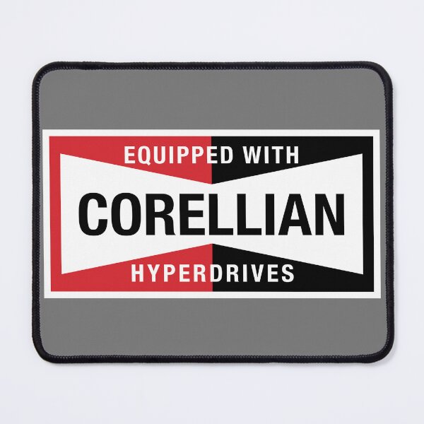 Item preview, Equipped with Corellian Hyperdrives designed and sold by MinimalGeekery.