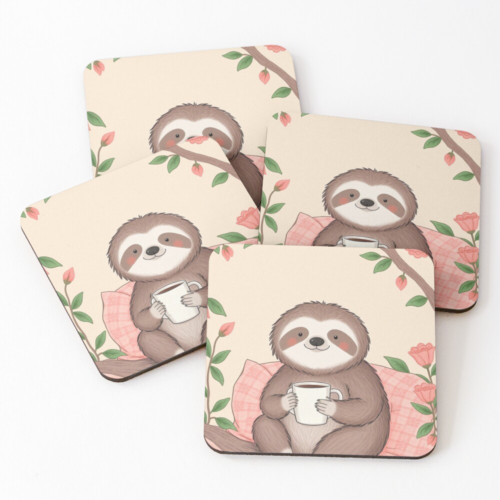 Item preview, Coasters (Set of 4) designed and sold by Ink4Orbit.