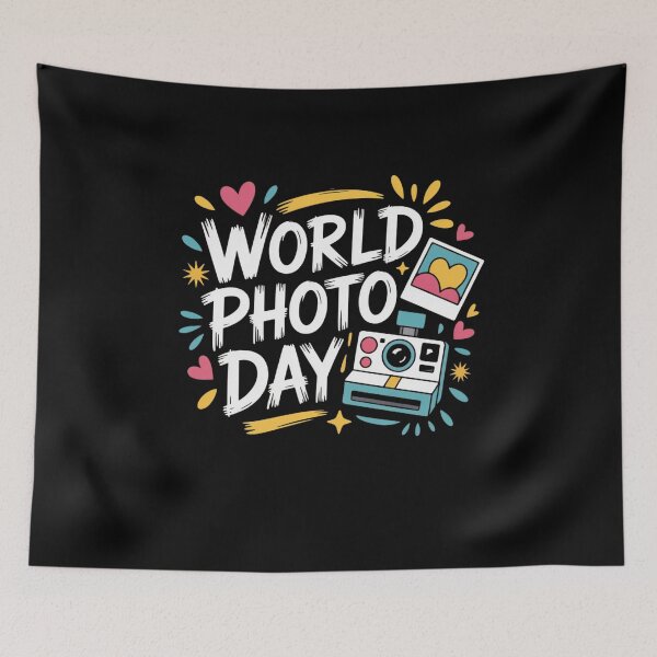 Item preview, World Photo Day designed and sold by Mateusz Majcherek.