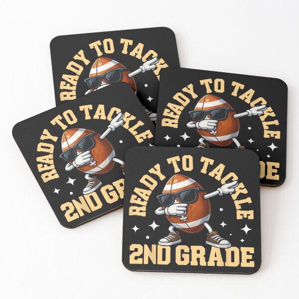 Item preview, Ready To Tackle 2nd Grade First Day Of School Football Boys T-Shirt designed and sold by PonyRoniku.
