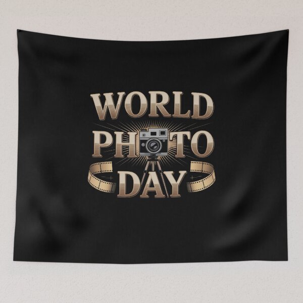 Item preview, World Photo Day designed and sold by Mateusz Majcherek.