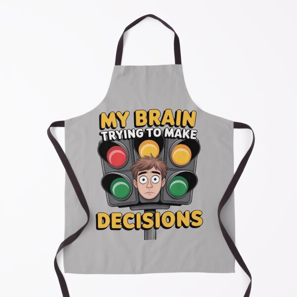 Item preview, My Brain at a Traffic Light designed and sold by ByBryteG.
