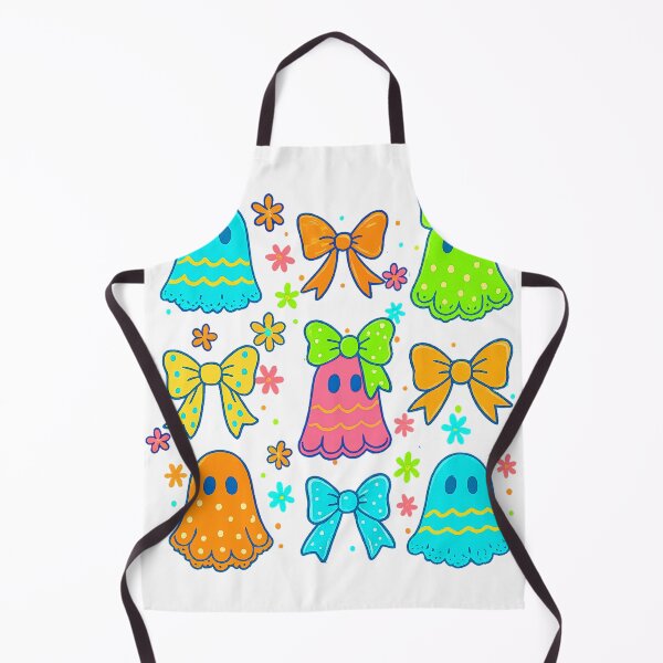 Item preview, Halloween Ghost Neon Png, neon cute ghost png, cute colorful neon spooky ghost png, lace ghost png, halloween brush png, designed and sold by PixelBlooming.
