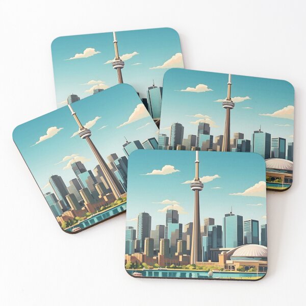 Item preview, CN Tower Lake Ontario Toronto Canada designed and sold by Vicky021.