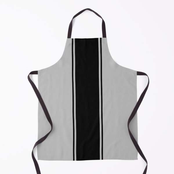 Item preview, Single Racing Stripe (wide) With 2 Pinstripes - Black on Light Gray designed and sold by Racing Stripes Only.