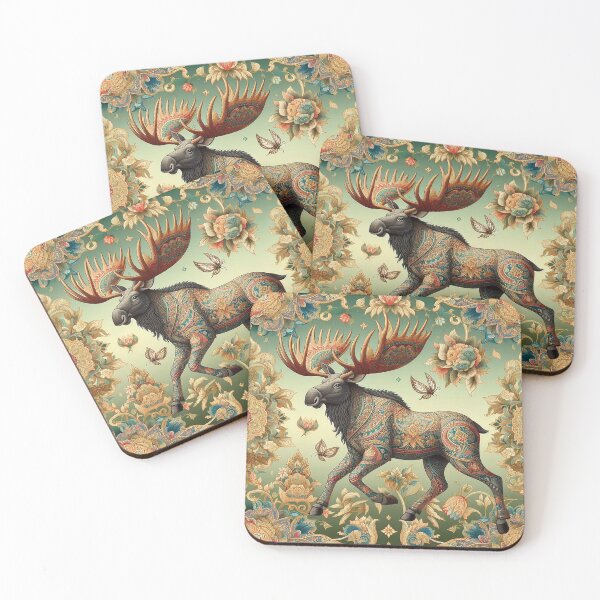 Item preview, Moose Embracing Thai Elegance designed and sold by Vanich-Panich.