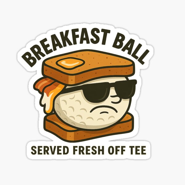 Item preview, Pelota de desayuno | Golf divertido designed and sold by BigC's Shop.