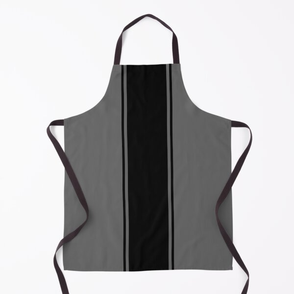 Item preview, Single Racing Stripe (wide) With 2 Pinstripes - Black on Gray designed and sold by Racing Stripes Only.