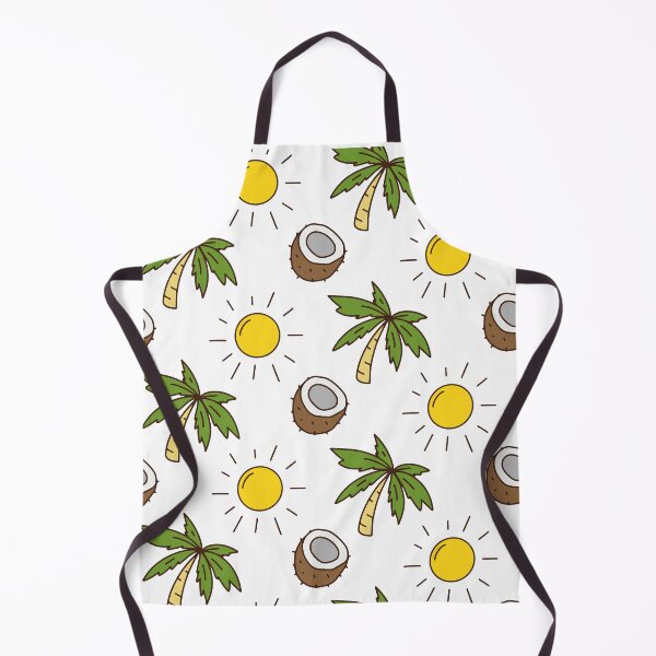 Item preview, Palm, sun & coconut pattern designed and sold by Jamildesign.