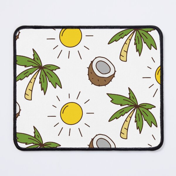 Item preview, Palm, sun & coconut pattern designed and sold by Jamildesign.