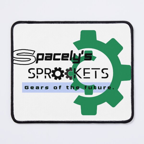 Item preview, Spacely's Sprockets Futuristic-Retro designed and sold by Sonic Embassy: Vibes.