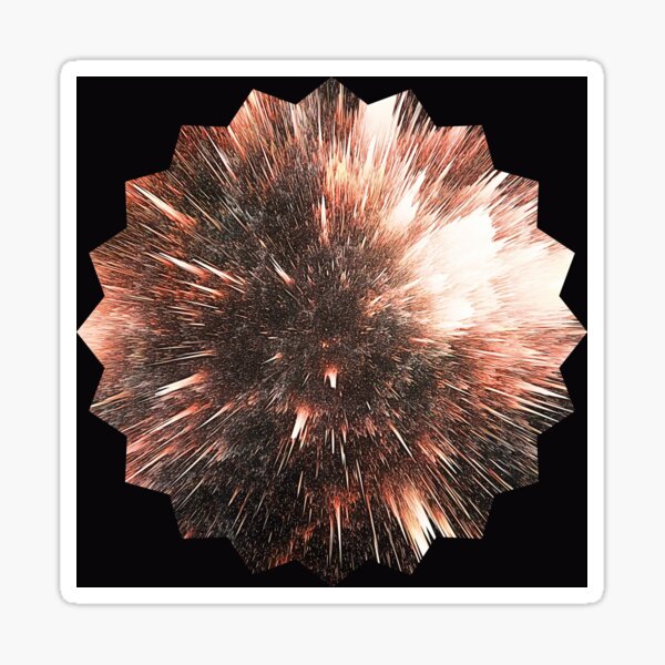 Item preview, Sternexplosion auf schwarzem Hintergrund designed and sold by HanaiPrint.
